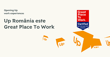 Up Romania a primit certificarea de Great Place to Work®, oferita de o reputata institutie internationala de evaluare organi
